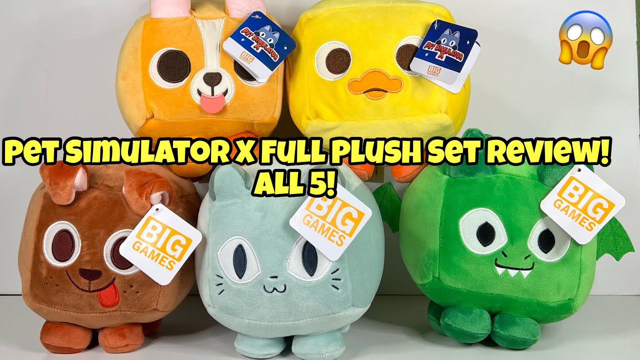 Roblox Pet Simulator X Cat Dog Dragon Ducky And Corgi Plush Full Review With Code!!!