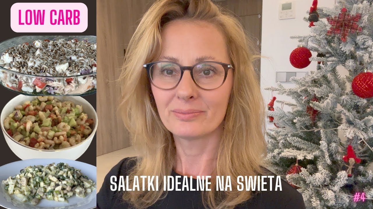 3 najlepsze sałatki na święta LOW CARB, NISKIE IG / PROSTE PRZEPISY🎄
