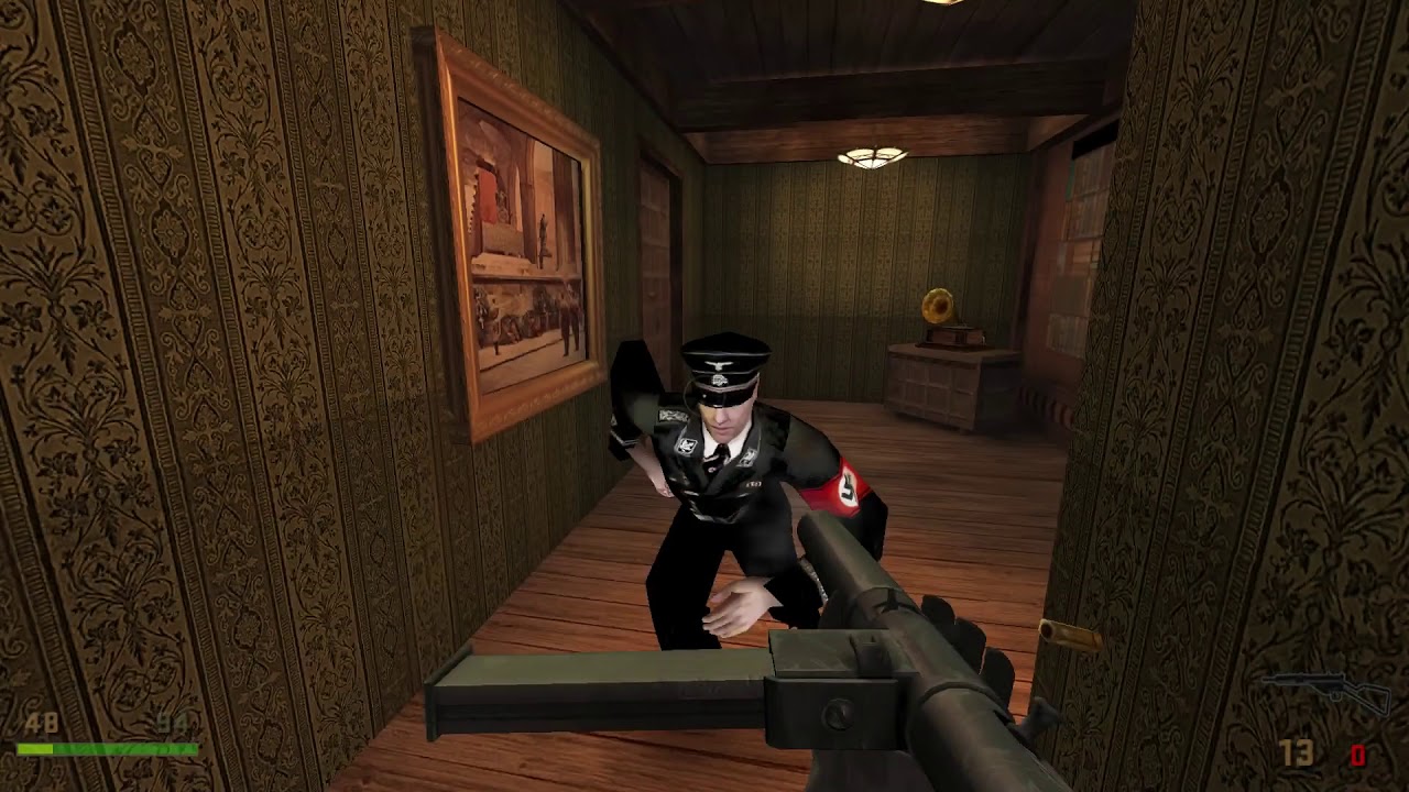 Real RTCW - Level 21 - Paderborn Village (I am Death Incarnate!)