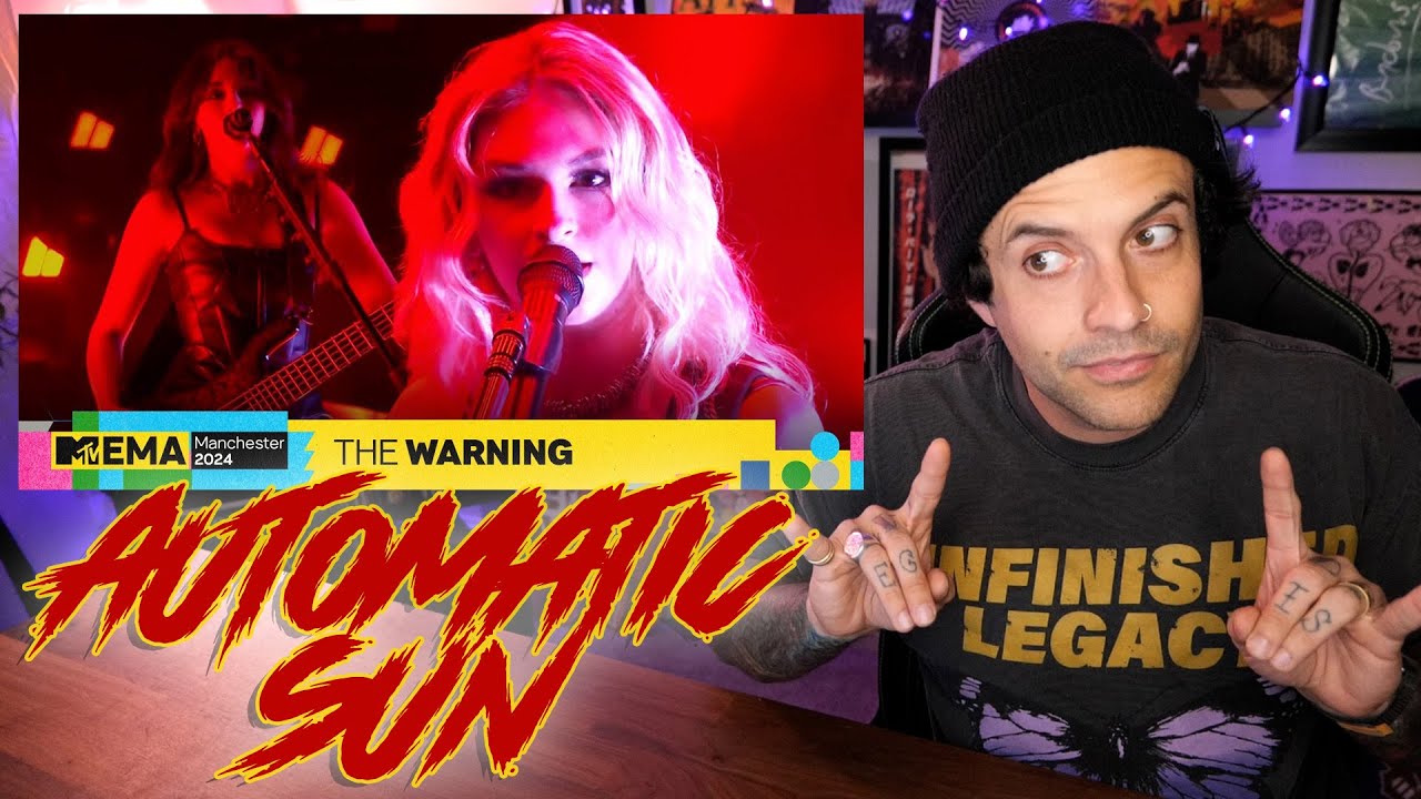 The Warning - Automatic Sun (MTV LIVE) REACTION