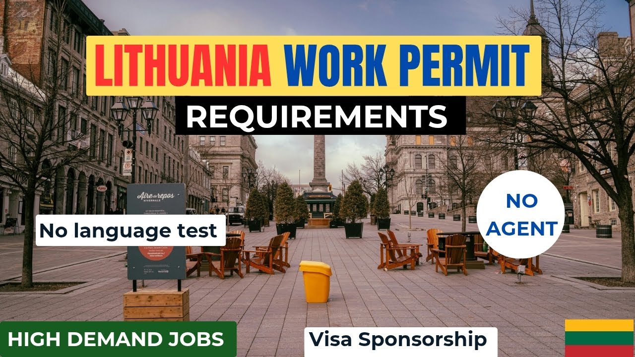 Рабочая виза в Литву 2025 | Бесплатные спонсорские вакансии в Литве с быстрой обработкой (без IELTS)
