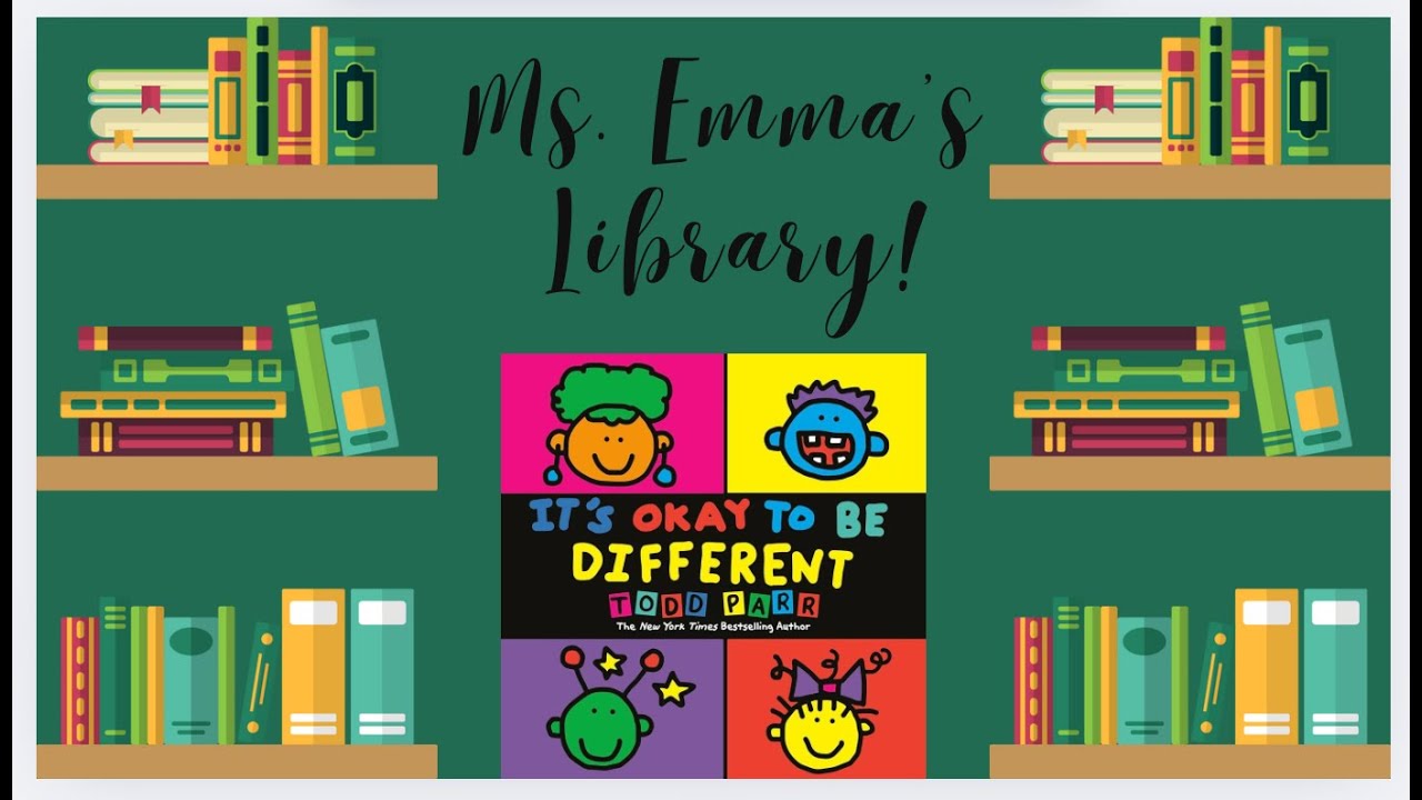 TODD PARR Read Aloud - It’s Okay to Be Different