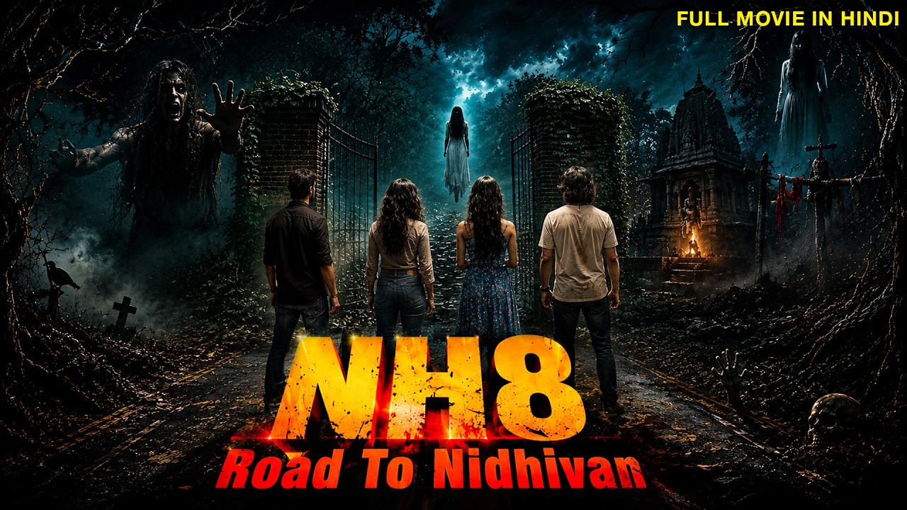 NH-8: Road to Nidhivan (HD) | Superhit Hindi Horror Thriller Movie | Auroshikha Dey | Jatin Sarna