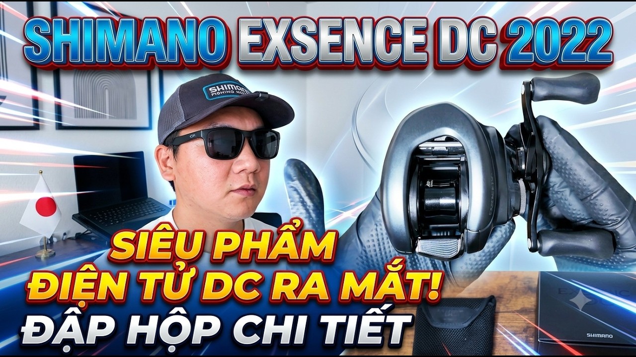 Shimano Exsence DC 2022 – Máy DC Đỉnh Nhất Cho Seabass?