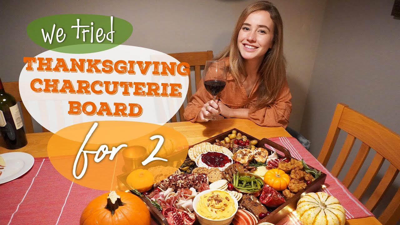 Enjoy a Gorgeous & Mouthwatering Thanksgiving Charcuterie Board | Dinner For Two | We Tried It