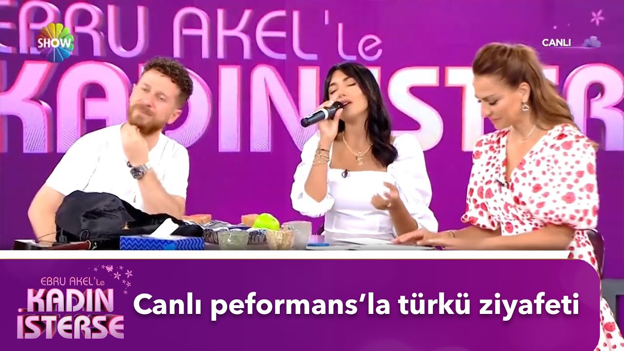 Volkan Arslan ve Seren Uzun'dan canlı performans | Ebru Akel'le Kadın İsterse