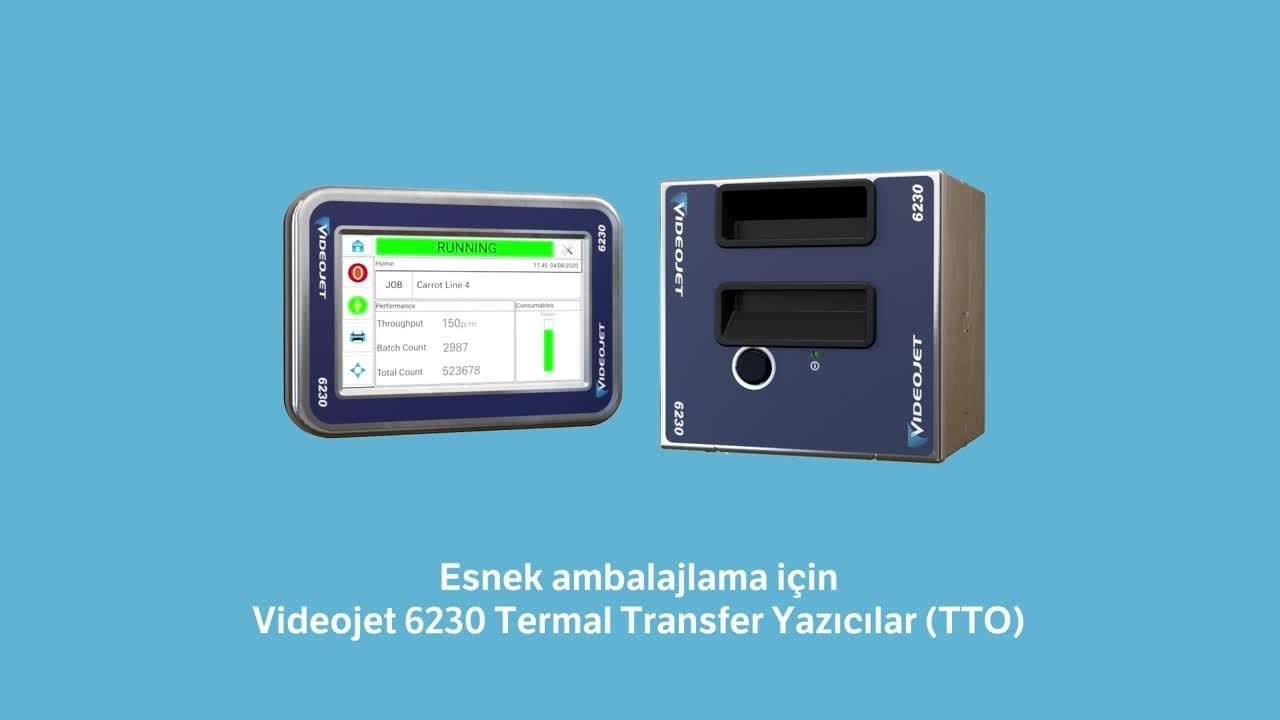 Videojet 6230 Termal Transfer Kodlama Cihazları