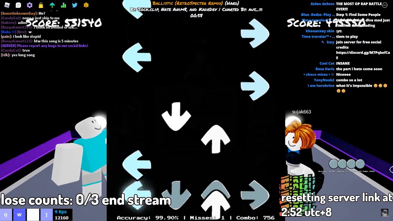 I WON SUJAK663 VIBRO GOD ON STREAM IN FUNKY FRIDAY ROBLOX!!!
