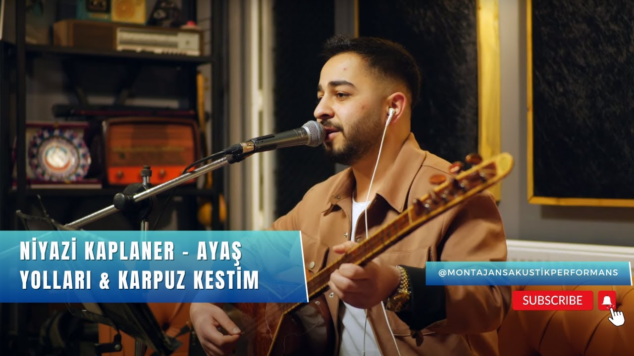 Niyazi Kaplaner - Ayaş Yolları & Karpuz Kestim (Akustik Performans)