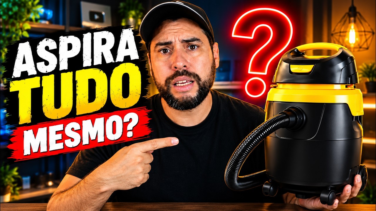 Aspirador Electrolux Acqua Power é bom? Teste REAL com pó e água