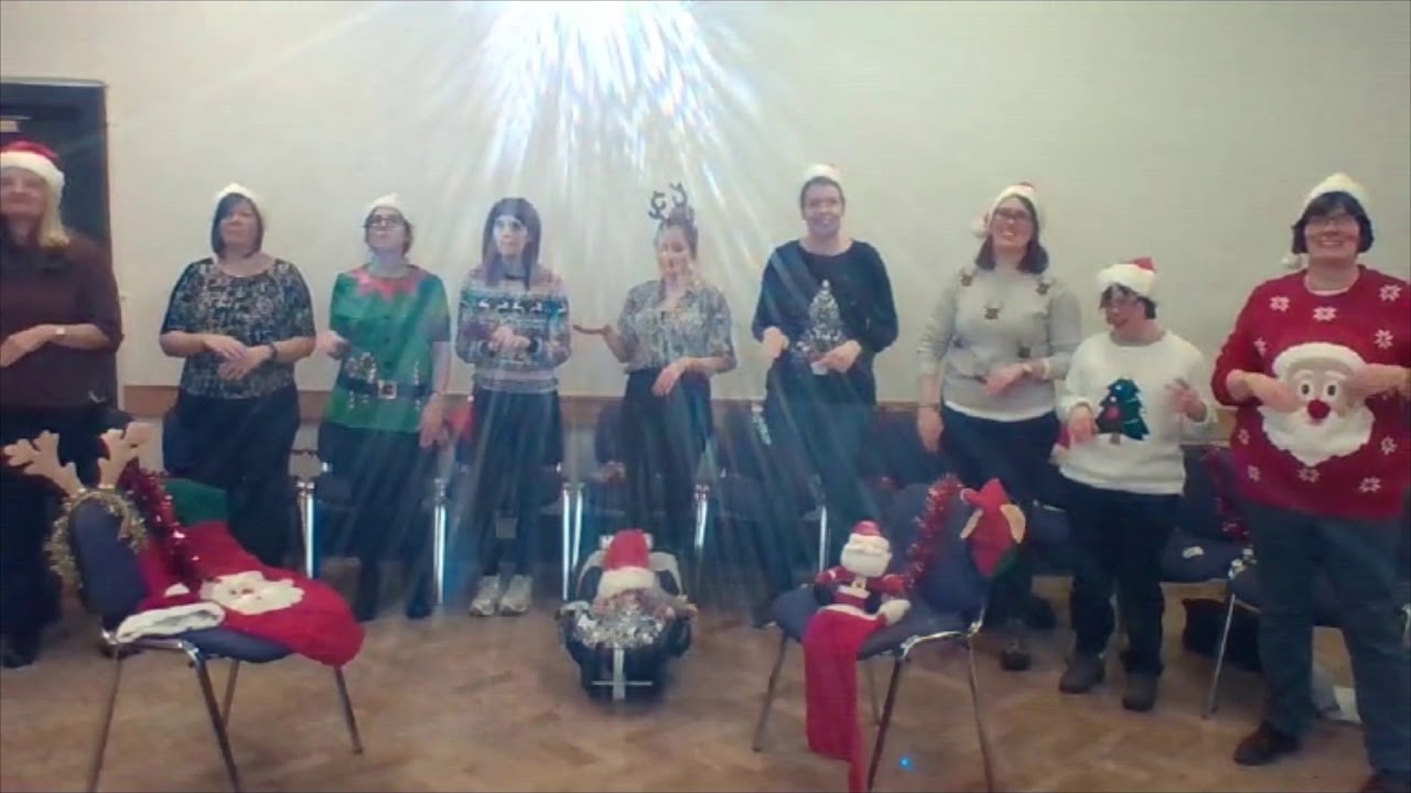 2 sleeps to go - Makaton Countdown to Christmas 2019
