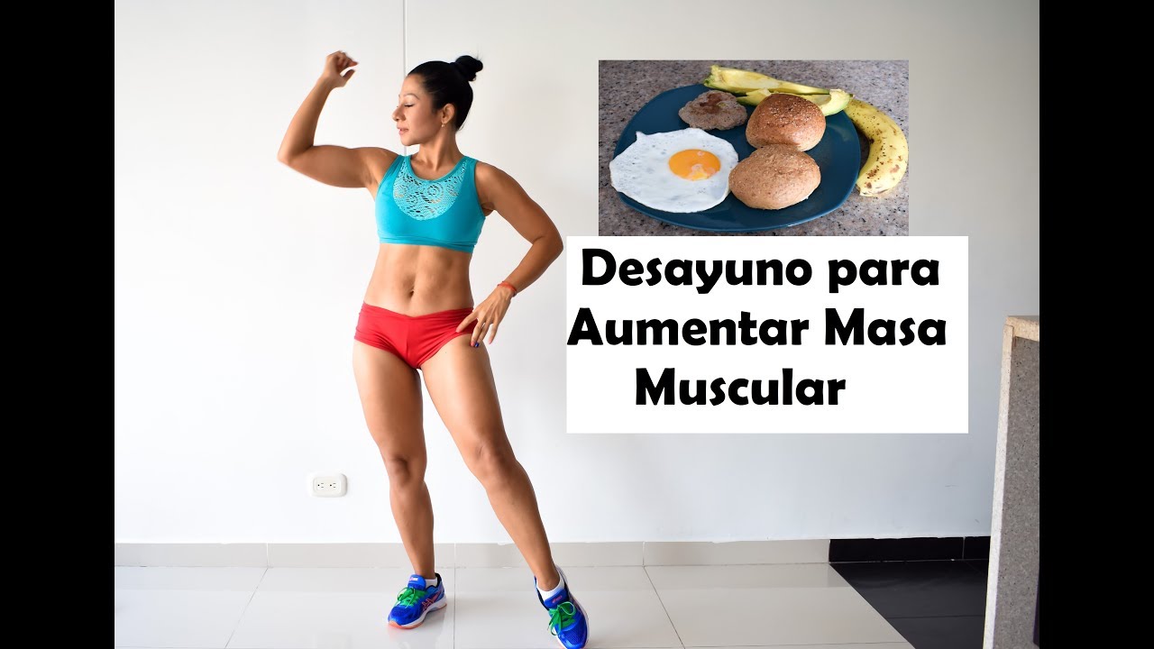 Desayuno para AUMENTAR MASA MUSCULAR  | Desayuno para aumentar la masa muscular |Dey Palencia