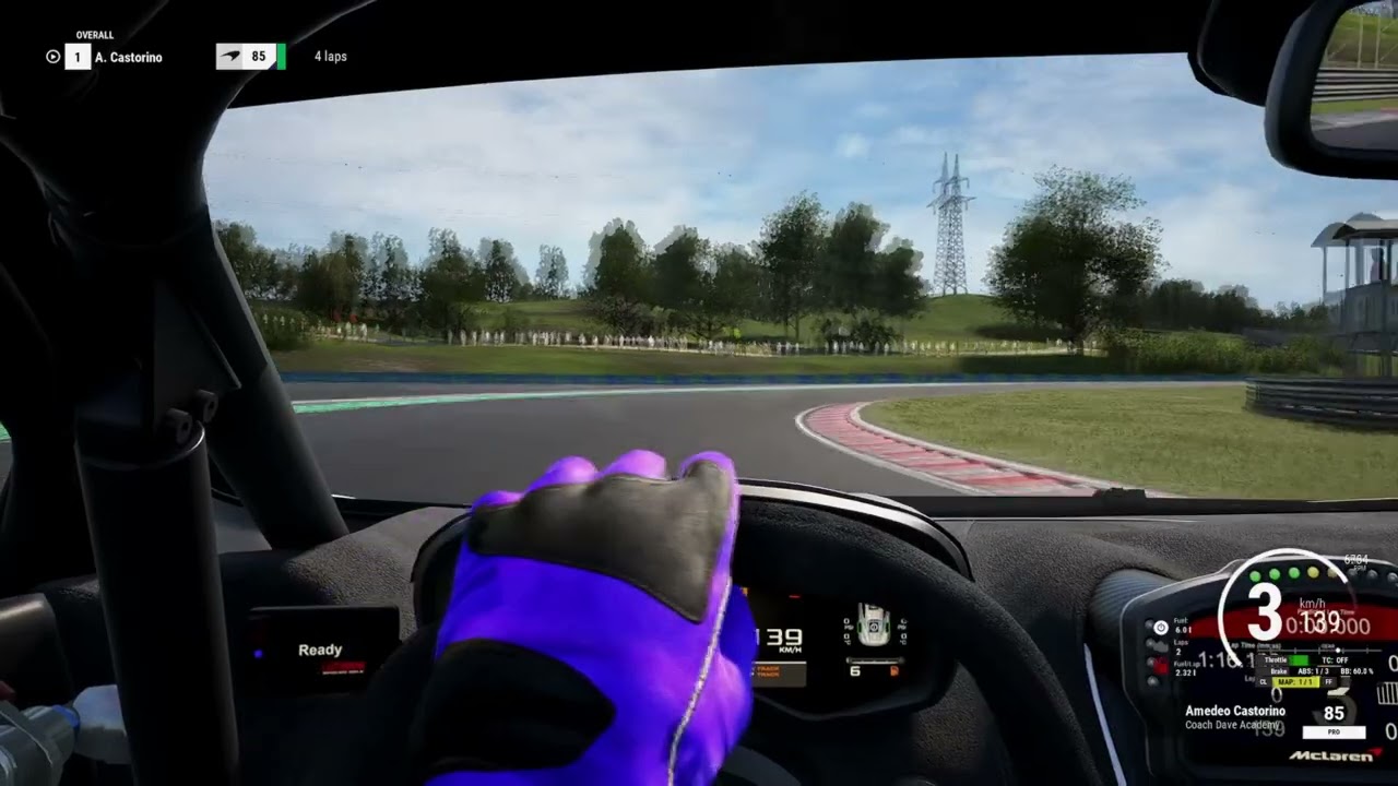 ACC Onboard Lap: McLaren 570S GT4 at Hungaroring CDA4 QF