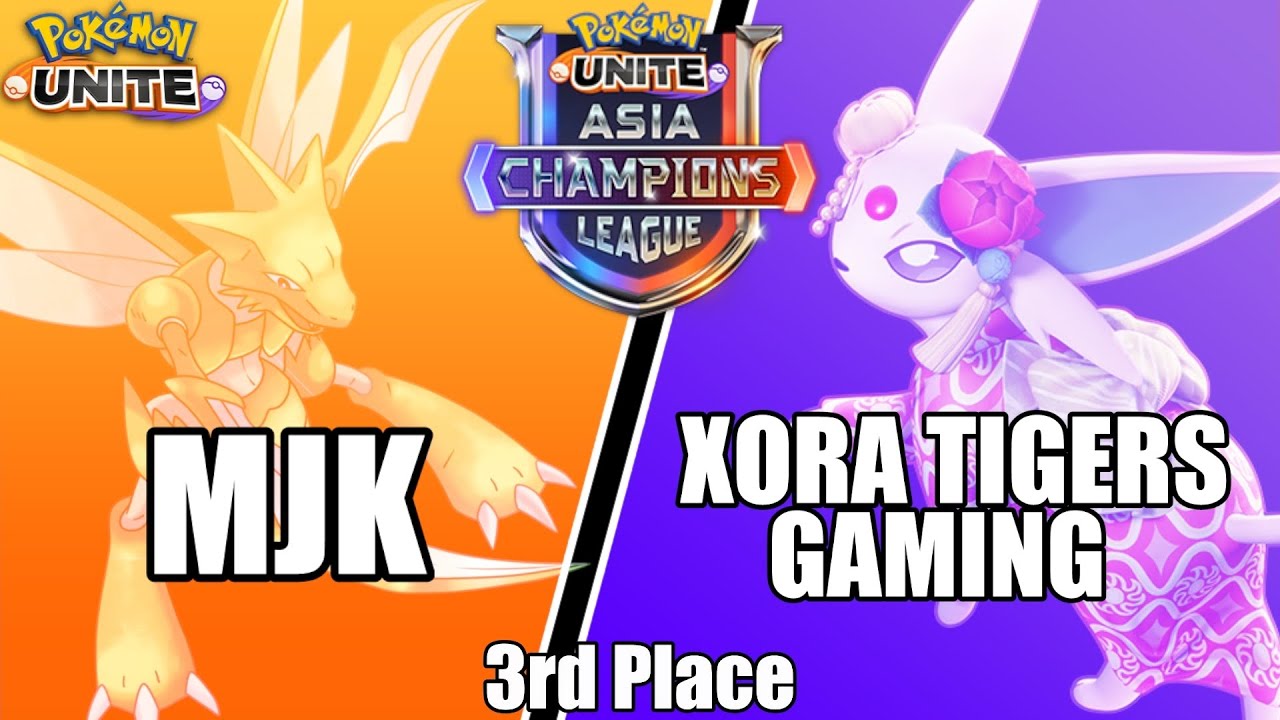 Mjk vs XoraTigersGaming - Asia Champions League 2024 East 3rd Place Decider | Pokemon Unite