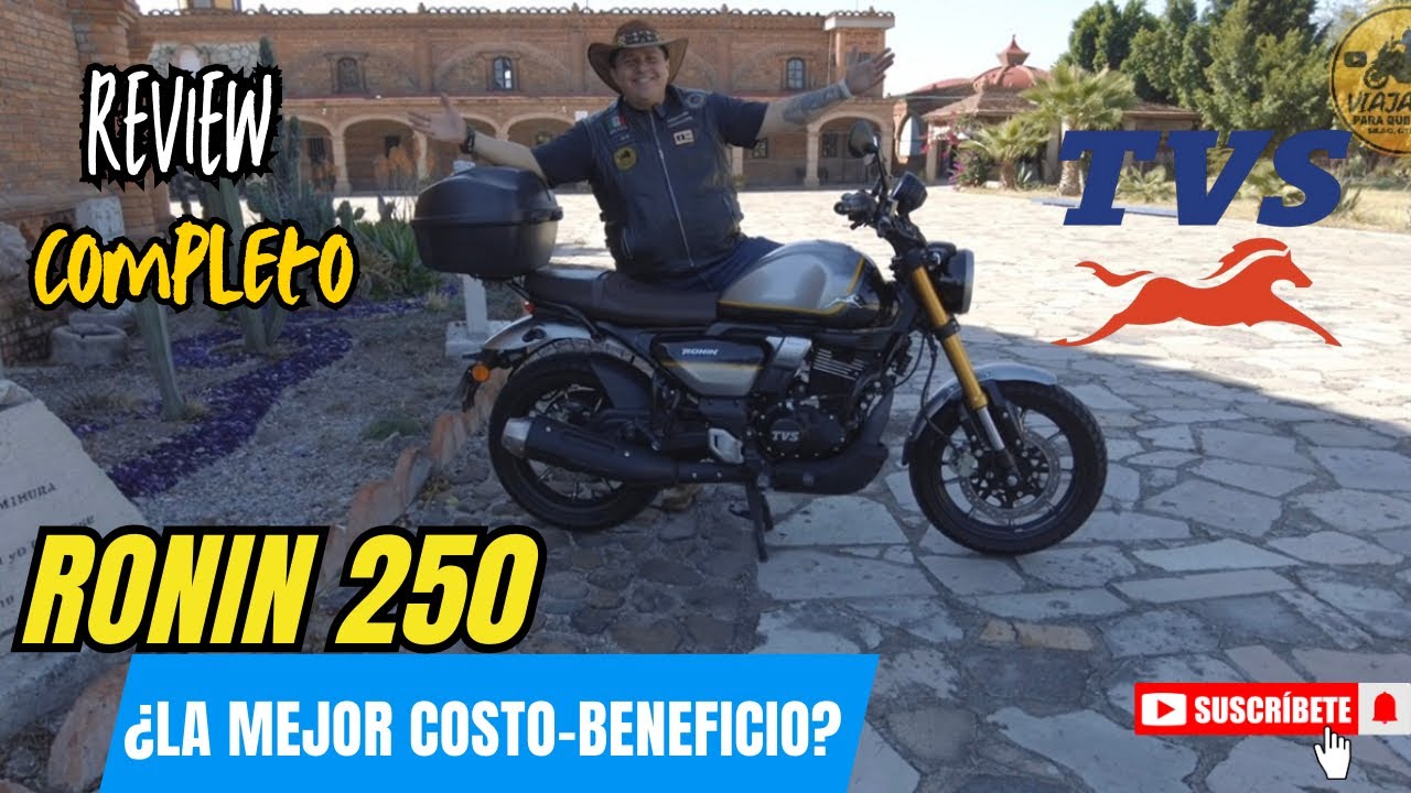 TVS Ronin 250 Review en Español | Vale la pena? Sirve para viajar? 