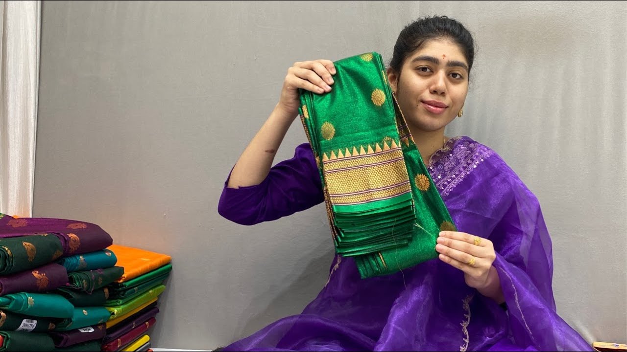 Soft silk paithani 🥰| Paithani Duniya live | Saree live | Paithani live |