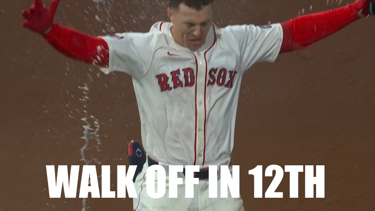 Romy Gonzalez Hits a Walk Off Single in the 12th vs Rays!!