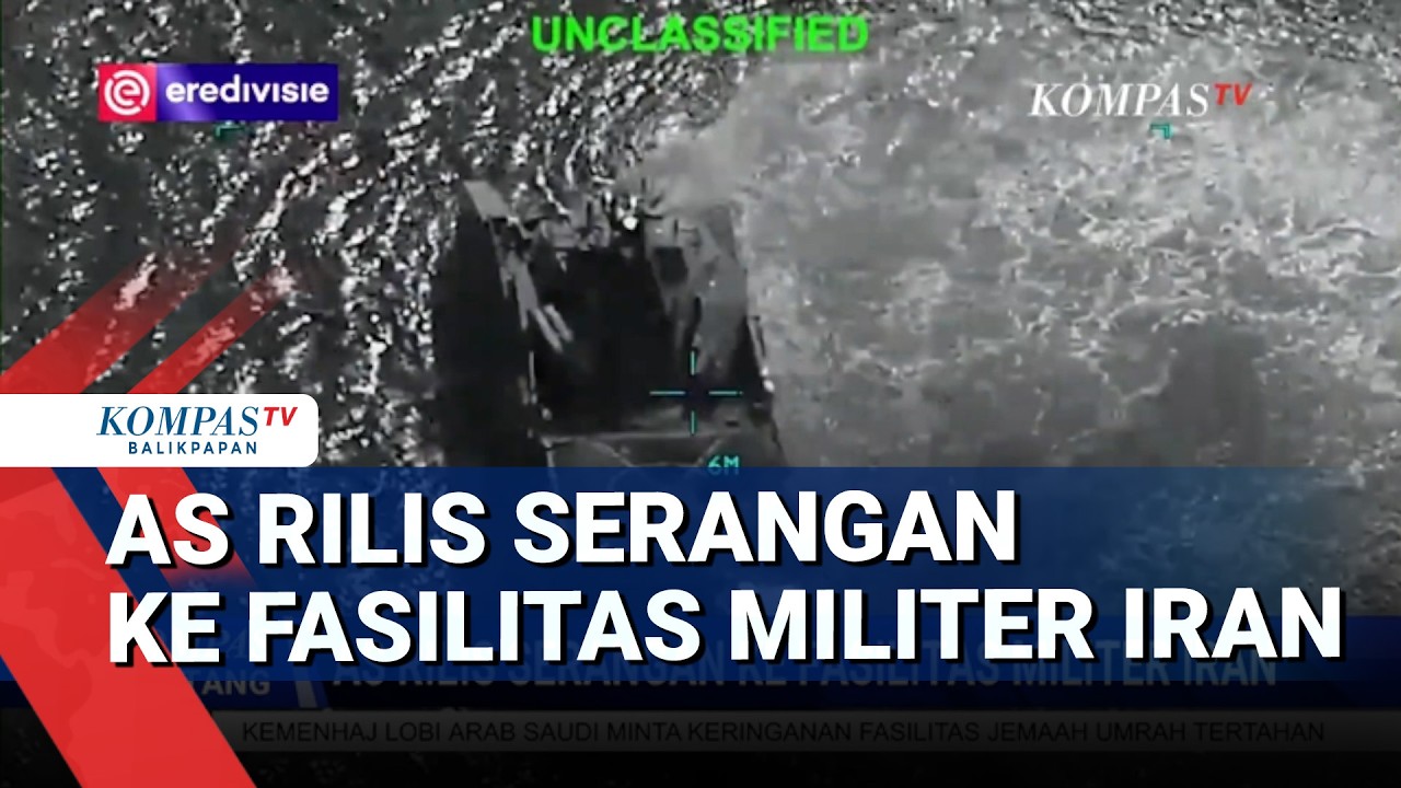 AS Rilis Serangan ke Fasilitas Militer Iran
