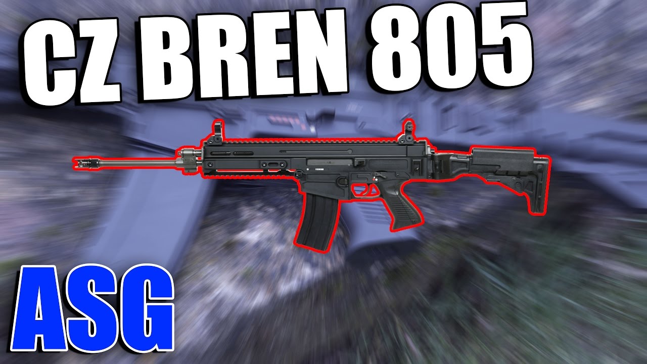 ASG CZ Bren 805 Airsoft Gun Review [Deutsch/4k]