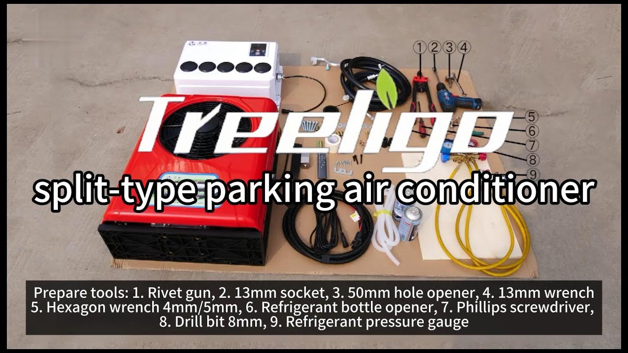 Split-Type Parking Air Conditioner Installation Tutorial