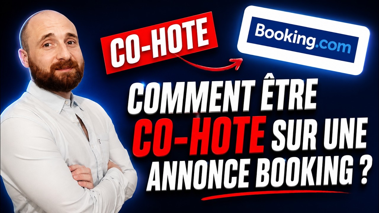 Comment se mettre en co-hôte sur Booking ?