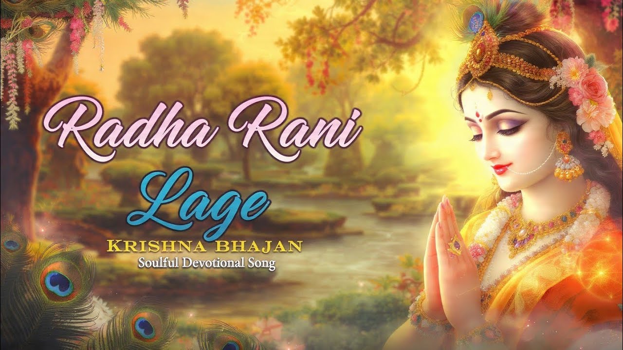 Radha Rani Lage ✨ | AI Generated Bhajan | Peaceful Devotional Music