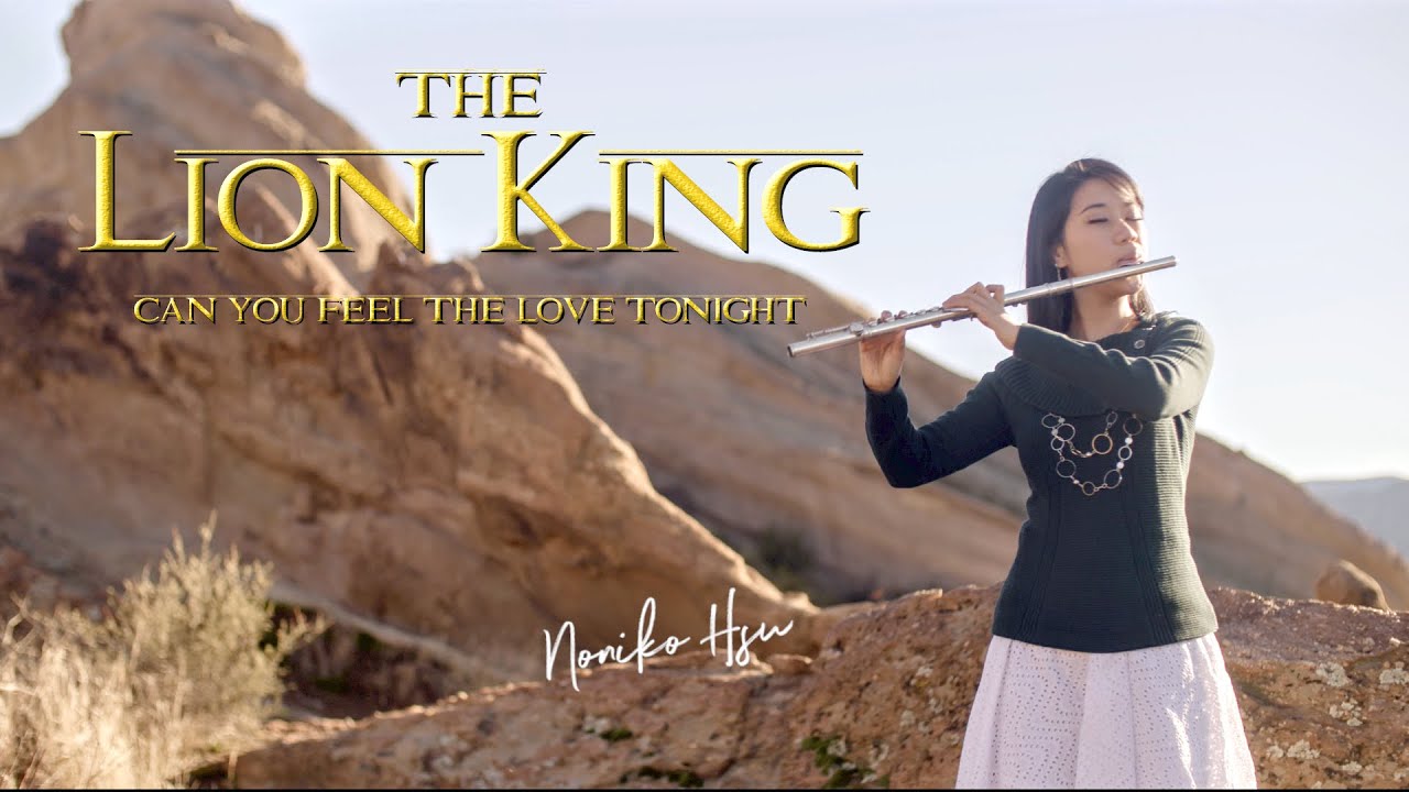 Lion King Can You Feel The Love Tonight｜獅子王主題曲｜Solo Flute Version | 長笛獨奏 | Noniko Hsu