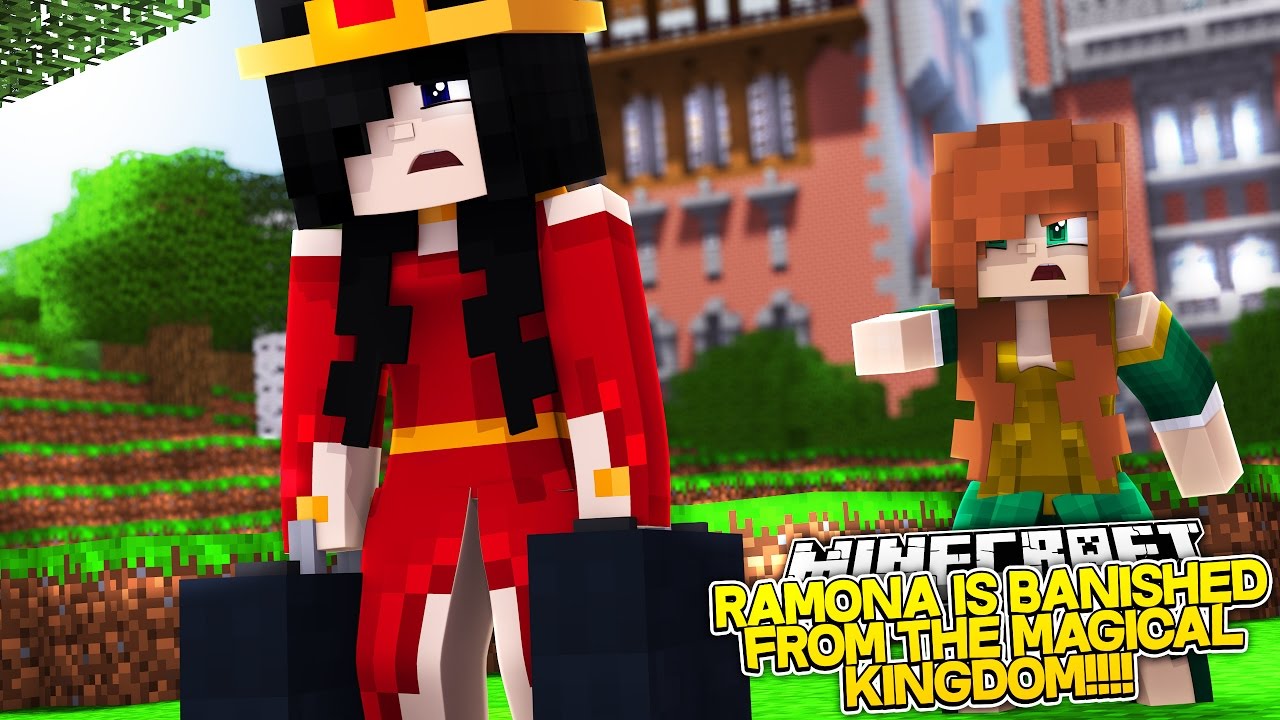 RAMONA LEAVES OUR LIVES FOREVER!! w/Little Carly and Little Kelly (Minecraft Roleplay)