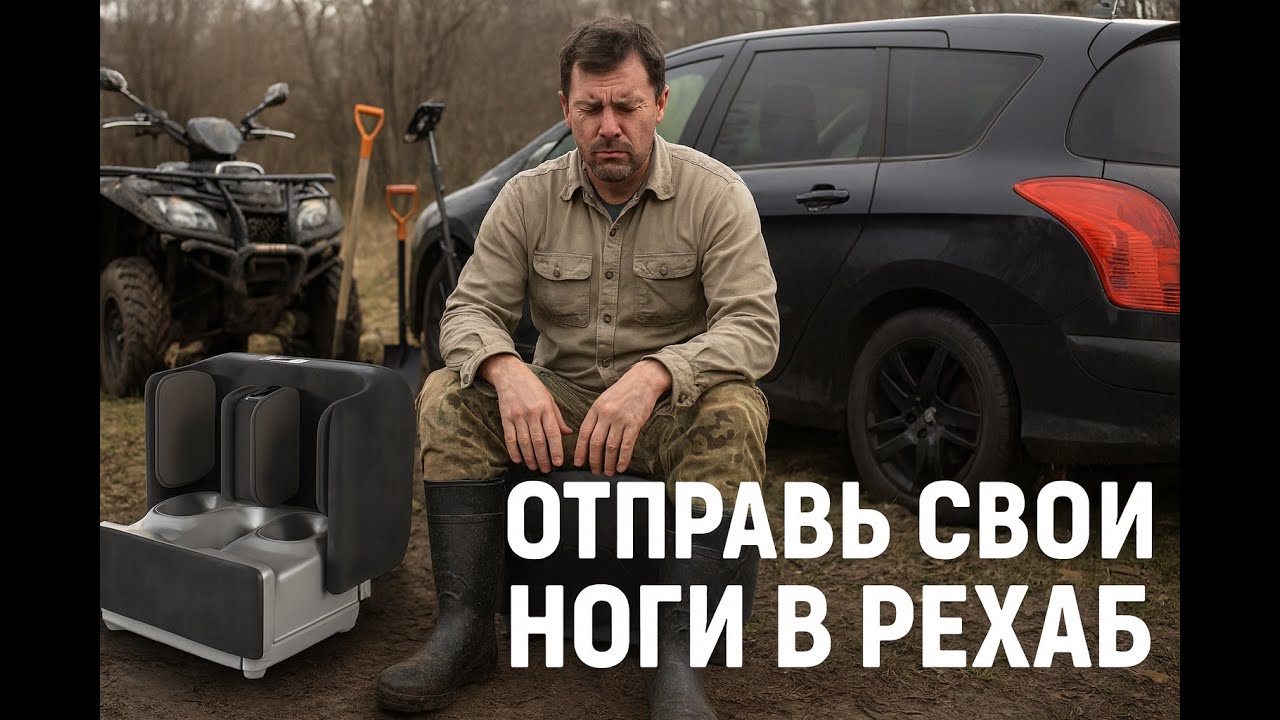 Распаковка и обзор  массажёра для ног BOGGE EliteFoot