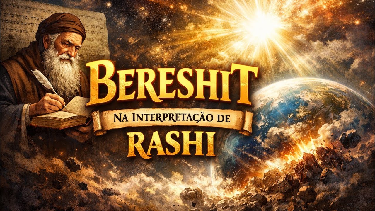 (Vídeo) Comentários de Rashi - Parashat Bereshit 1.1 