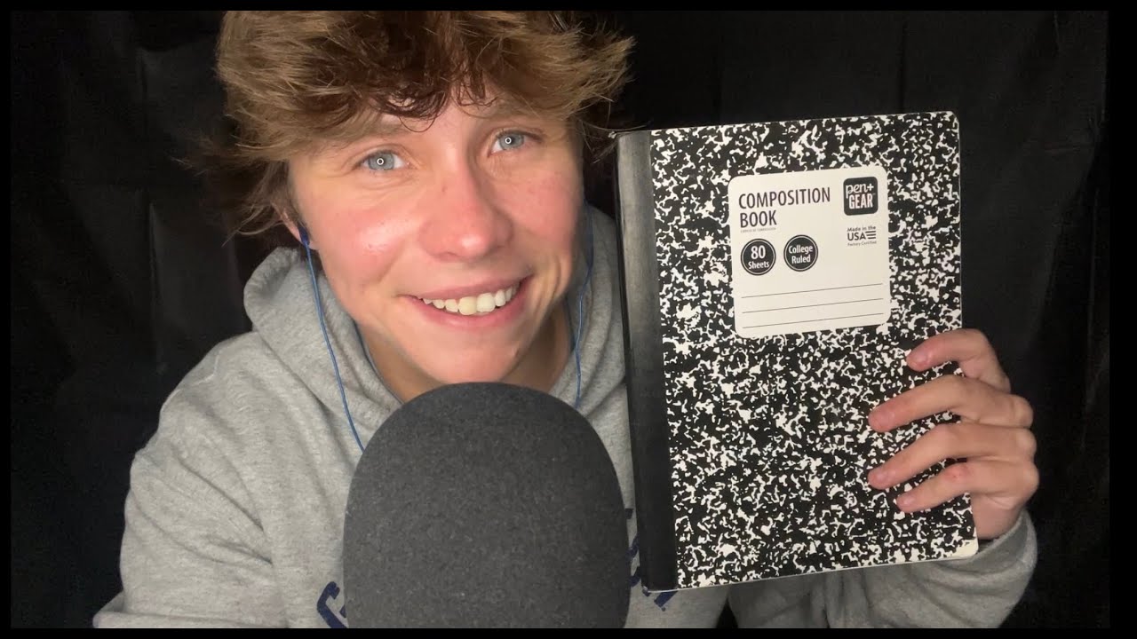 ASMR Шепчу свои заметки с занятий