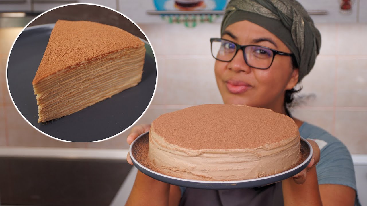 ¡Haz este pastel de crepas SIN HORNO y sorprende a todos!