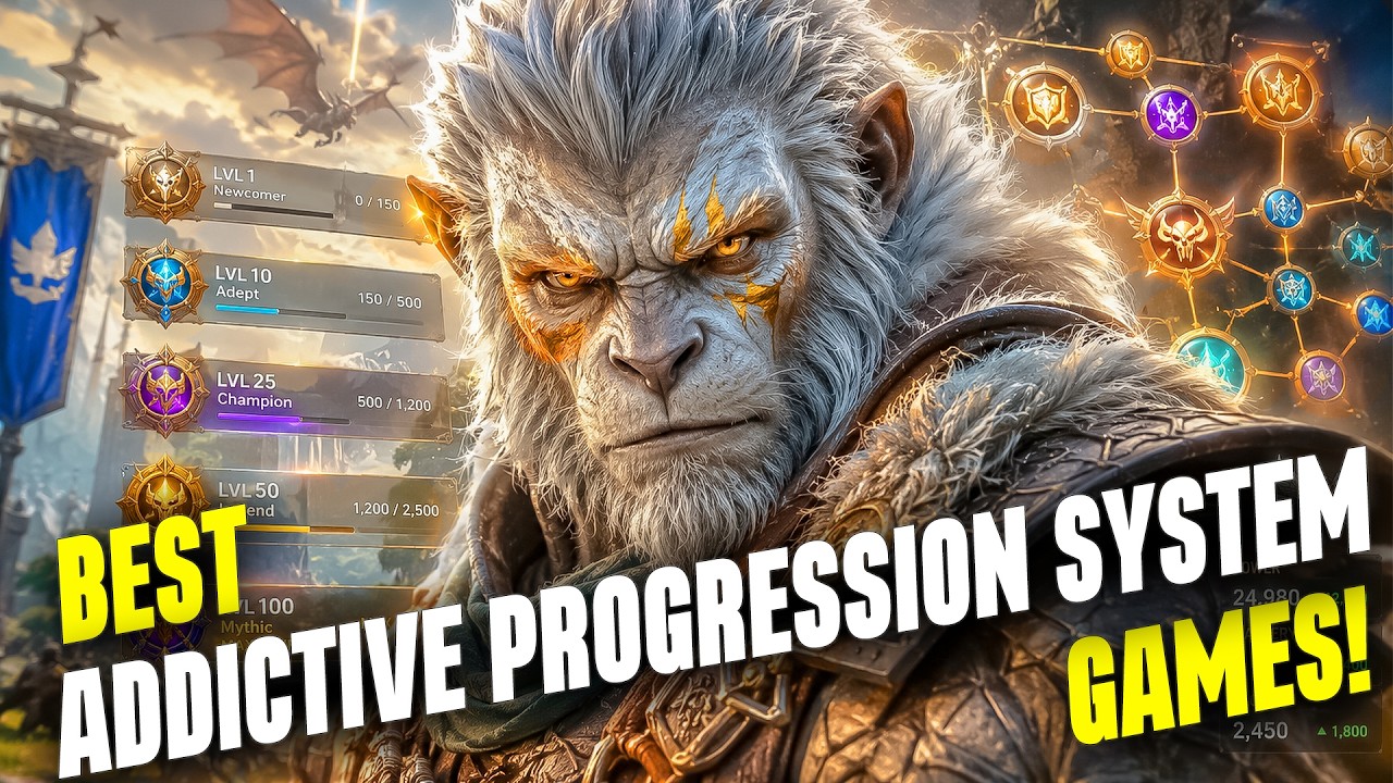 Top 15 Best Most Addictive Progression System Games - Must Play!