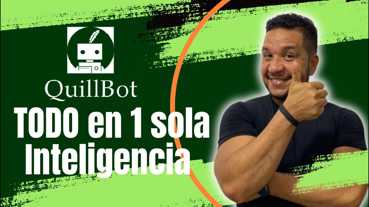 La inteligencia Artificial MÁS COMPLETA... QUILLBOT  TIENE TODO lo que el INVESTIGADOR necesita.
