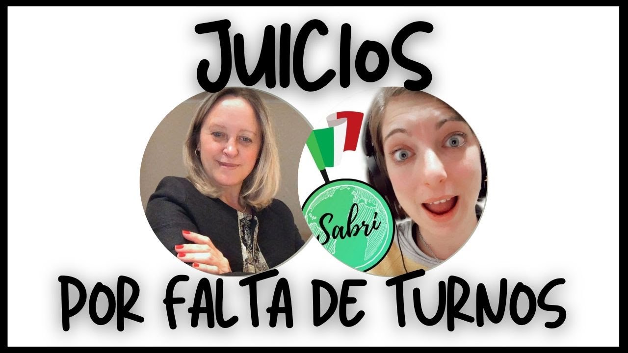 🔴TRAMITAR Ciudadanía en Italia o JUICIO POR FALTA DE TURNOS ➡️ Qué CONVIENE?