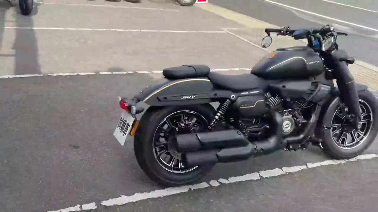 QJ MOTOR SRV 400VS | PURE V-Twin Exhaust Sound 🔥 | Deep Idle & Brutal Revving