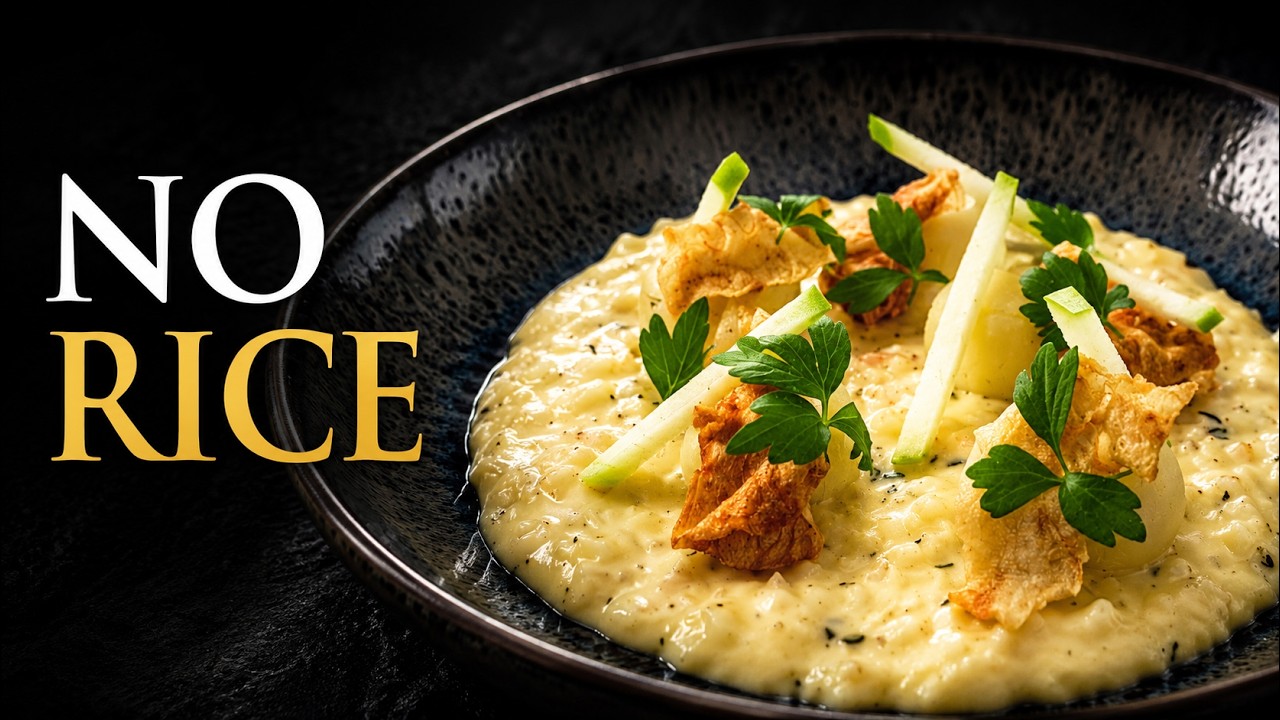 How to make CELERIAC &ldquo;RISOTTO&ldquo; at home | Michelin Star Recipe
