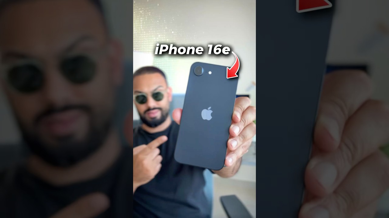 iPhone 16e &mdash; 5 вещей, которые вам НУЖНО знать! 📲 #SHORTS