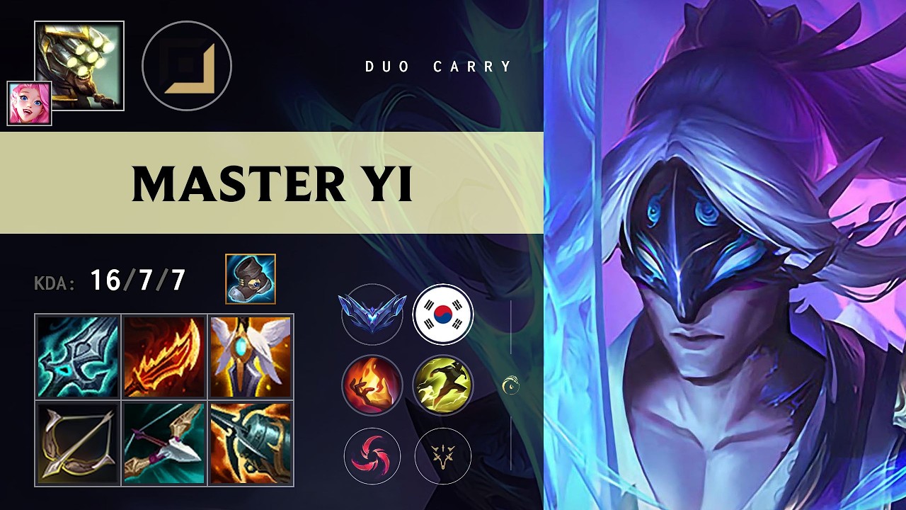Master Yi ADC против Kai'Sa &mdash; Корейский Алмаз, патч 26.11