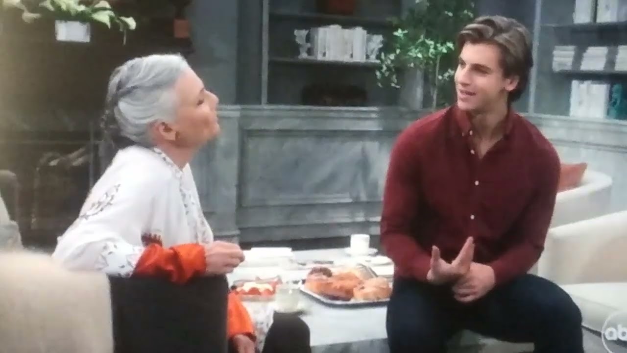 Tracy Tells Her Great-Grandson, Gio, How Much She Adores Him!