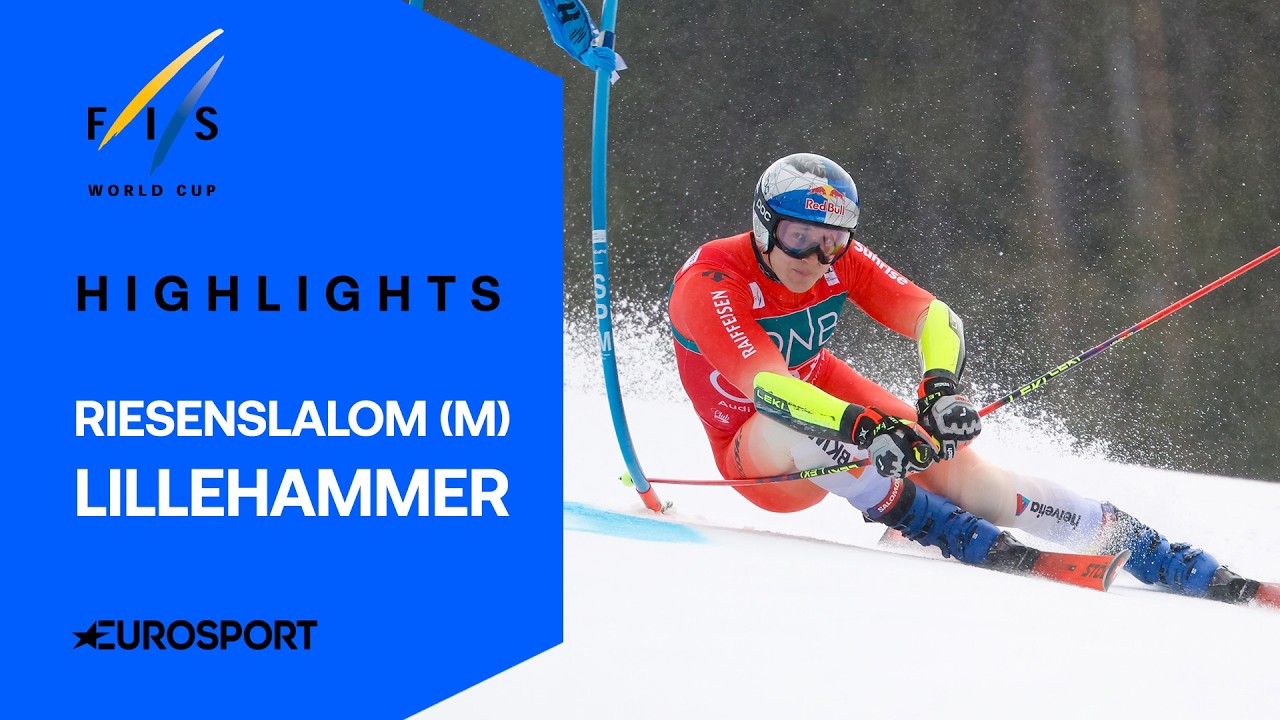&Uuml;berraschende Wende im Kampf um kleine Kugel | Highlights deutsch | Riesenslalom | Lillehammer