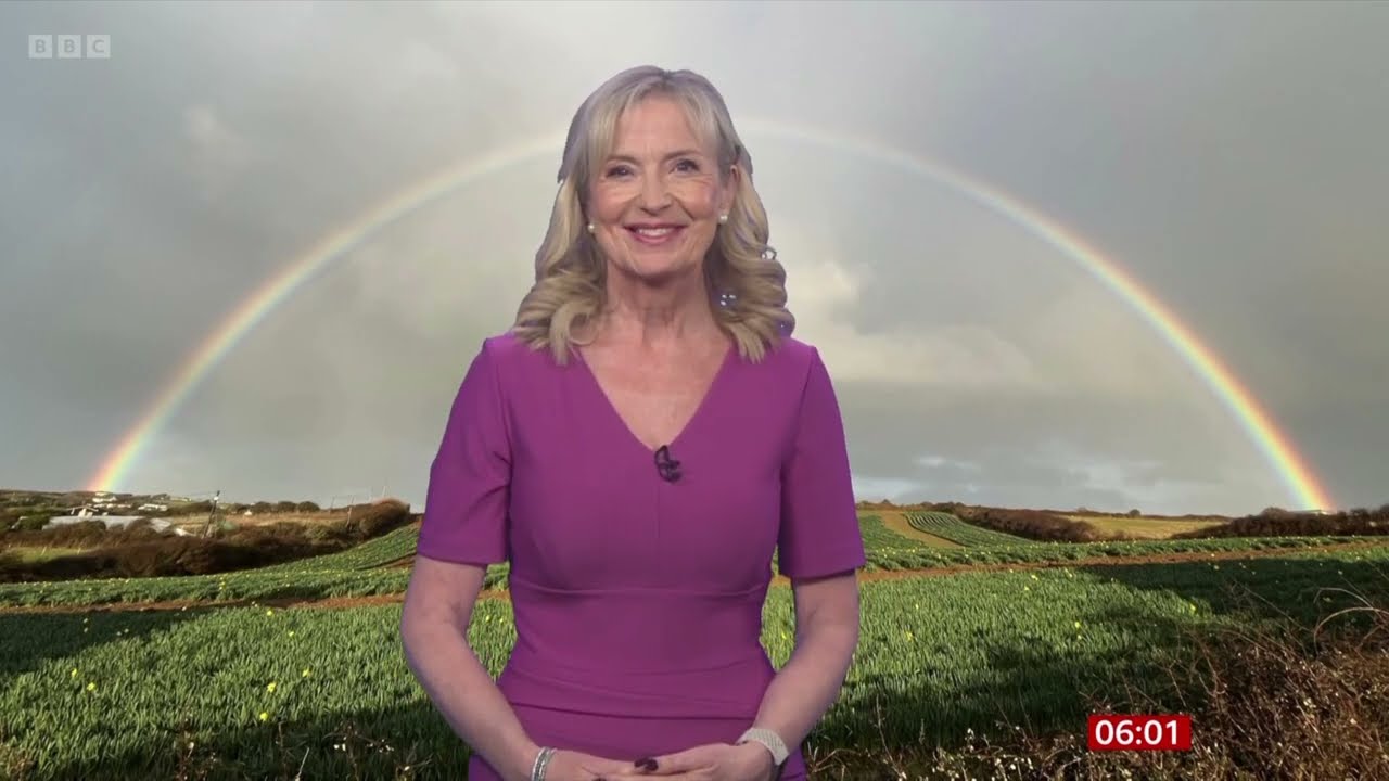 Carol Kirkwood BBC Weather 4th February 2026