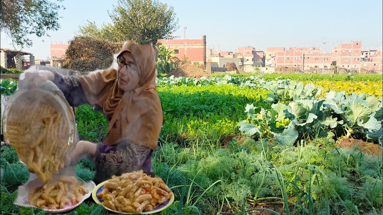 الشتاء وجمالوا والخضروات الطازجة ☝️اتحداكى لو ما سمعتى الفديو اكتر من مره😂