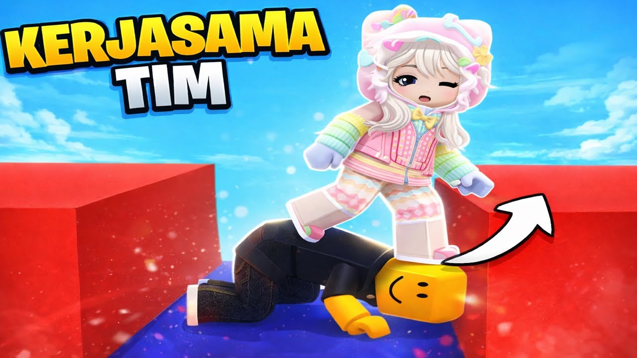 KERJASAMA TIM AYAH & SHANUM 🤝‼️ BISA LOLOS LEVEL INI?! | Roblox Obby