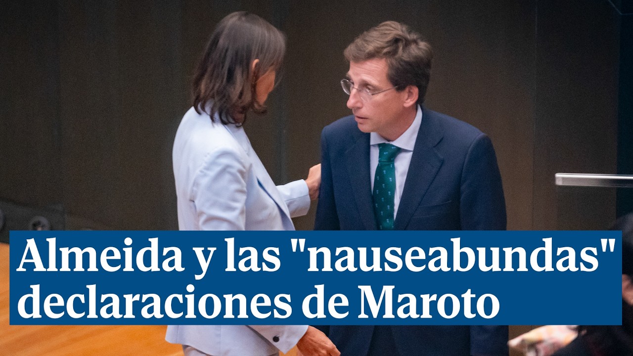 Almeida, indignado por las 