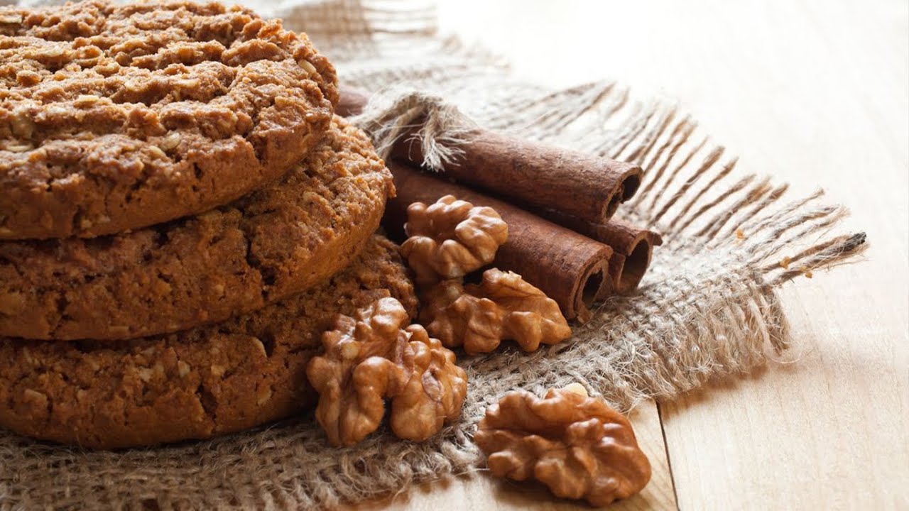 biscotti alle noci sono deliziosi! Una ricetta veloce con 3 ingredienti|SVS