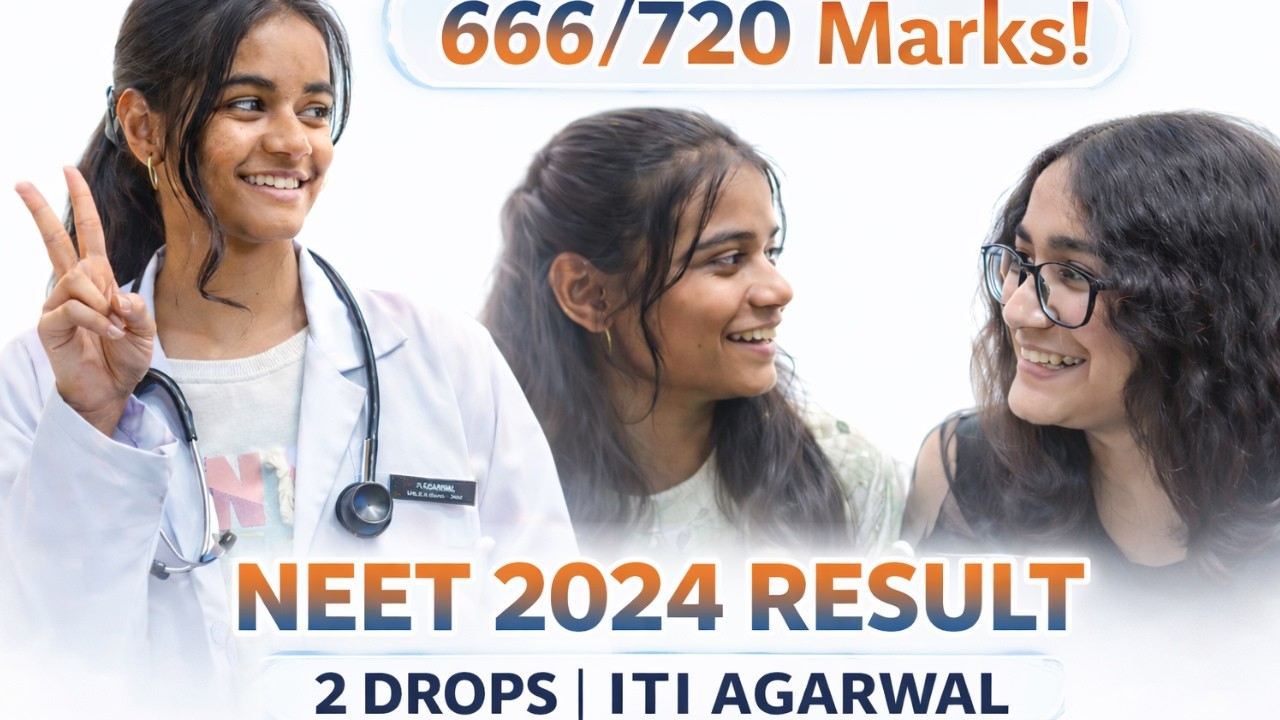 From 2 Drops to 666/720 😱 | NEET 2024 Success Story | Iti Agarwal Interview
