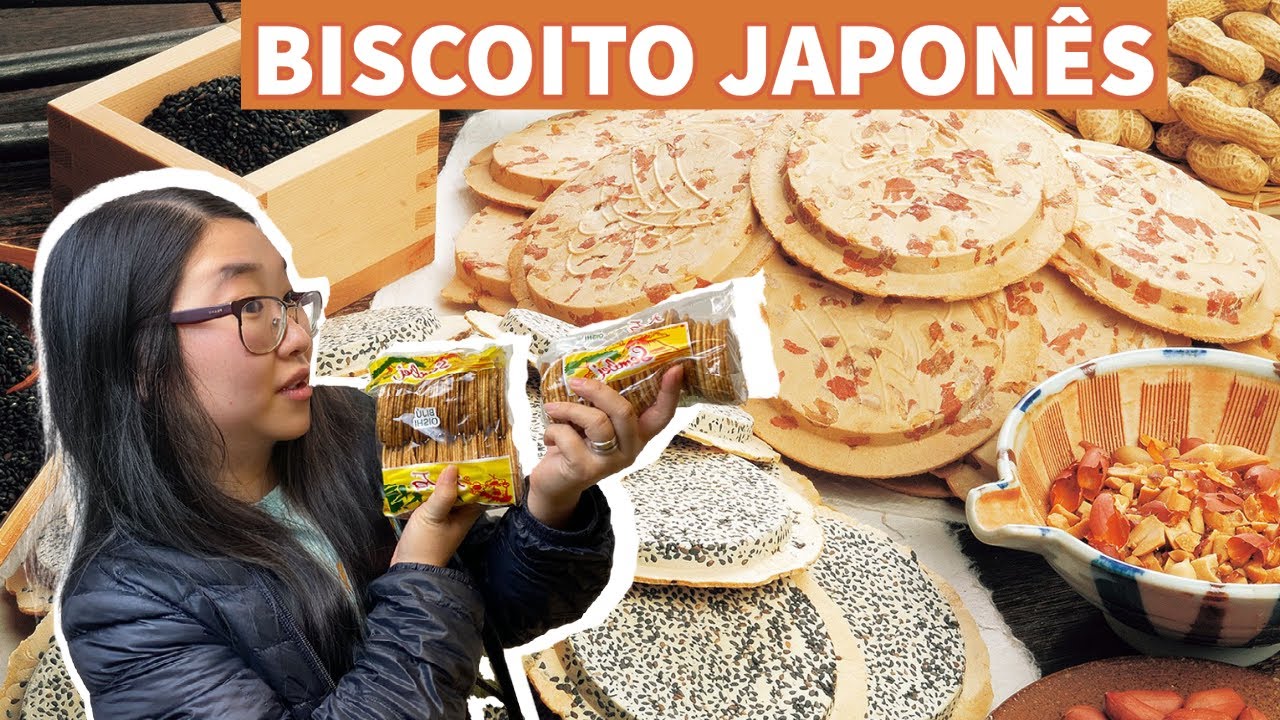 BISCOITO MAIS FAMOSO DO JAPÃO: SEMBEI BIJU