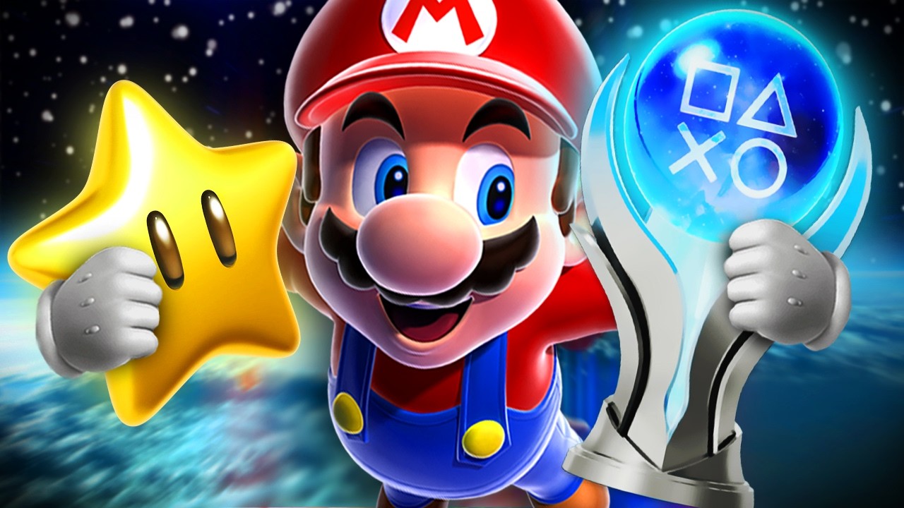 Saqu&eacute; el ''PLATINO'' de Super Mario Galaxy