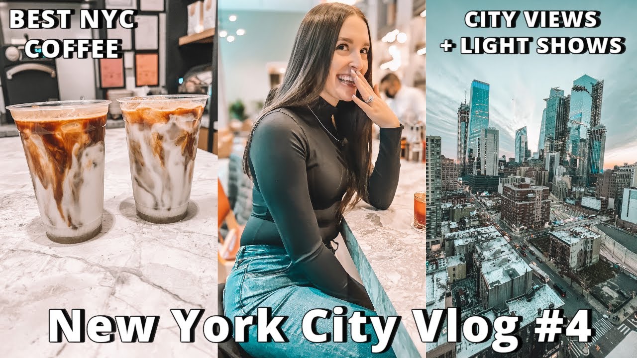 NYC VLOG #4 | City Views, Long Island Light Show, Content Creation + More